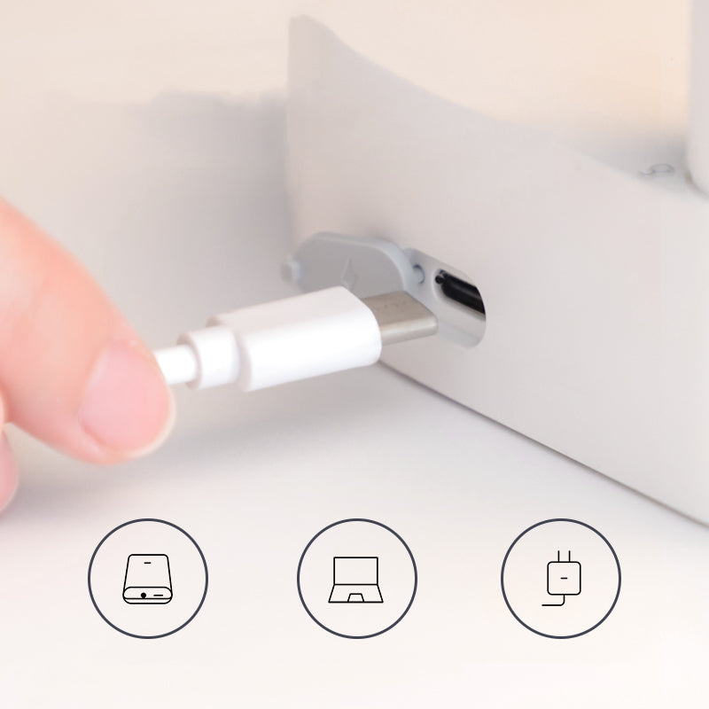 Oriday 桌面電動抽水器|摺疊式 USB充電款・桶裝水專用・全自動靜音便攜・家用戶外創意禮品推薦