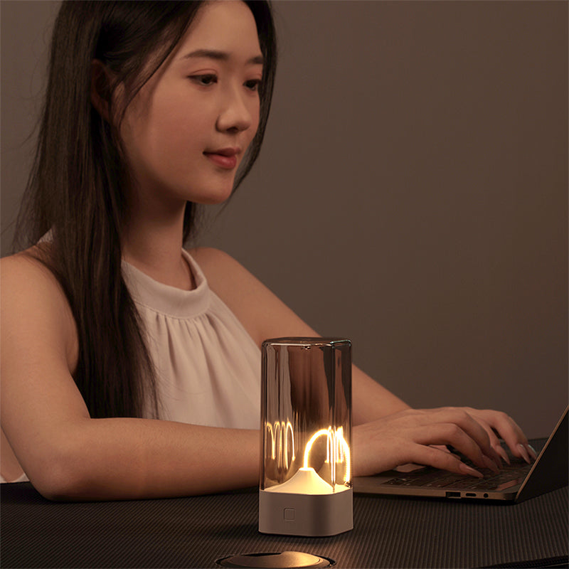 Oriday 자석 충전식 무드등, 실내 및 실외용, DIY, 눈에 편안한, 귀여운 디자인, 따뜻한 색감, 아이들을 위한 침대 옆 램프로 완벽합니다.