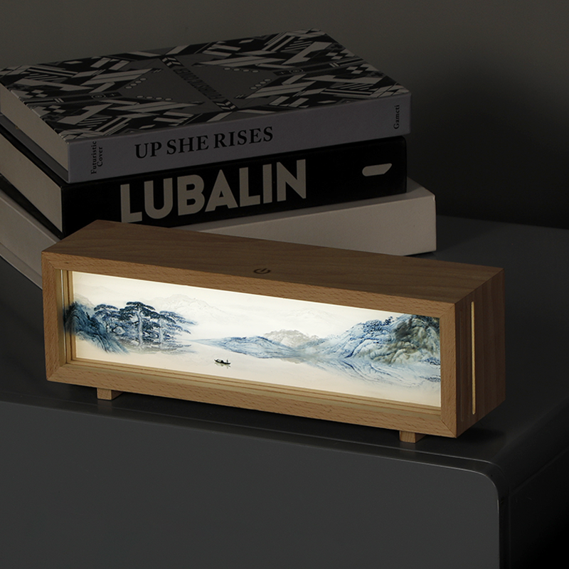 Oriday Wooden Light Picture Lamp|Atmosphere Night Light Decoration|Creative Gift Recommendation