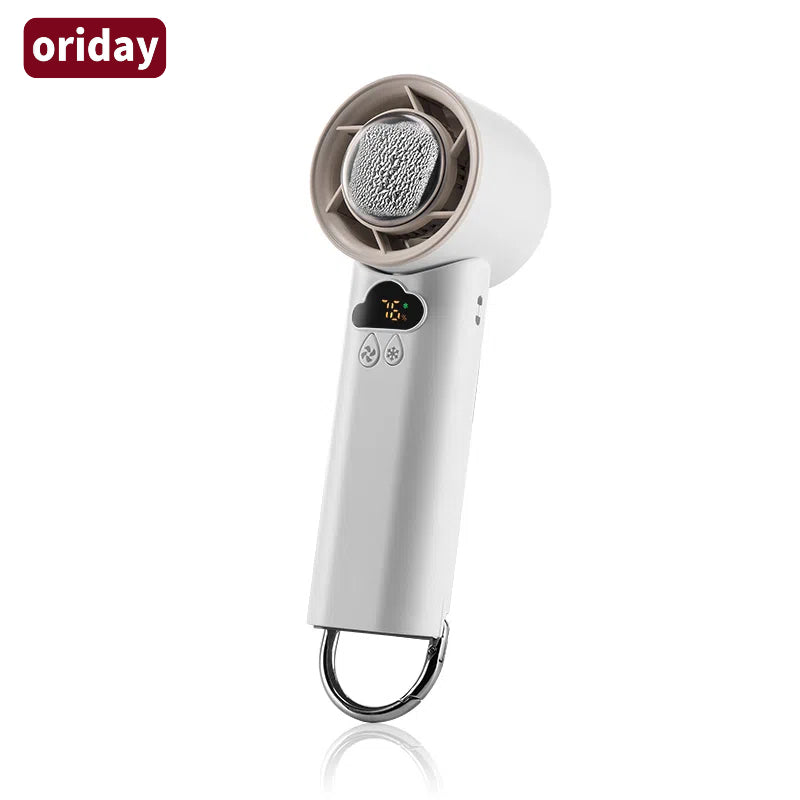 Oriday 휴대용 손선풍기, 냉각 기능, 충전식, 미니 사이즈 조용하고 강한 바람, 사무실, 책상, 학생, 기숙사, 가정용에 적합 – 동방양품