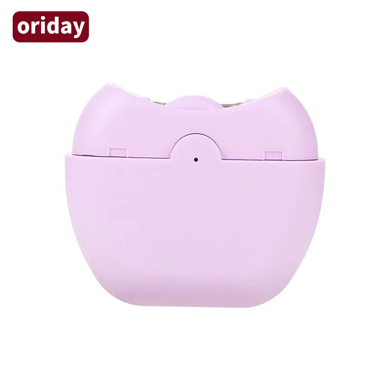 Oriday 전동 손톱깎이 및 손톱 연마기 - 자르기 및 연마 일체형 디자인, 합금 칼날 & 삼중 안전 보호 | 조용하고 진동 방지 설계, 아기가 자는 동안 손톱을 깎을 수 있음 | 뒷면 수납 & 조명 보조