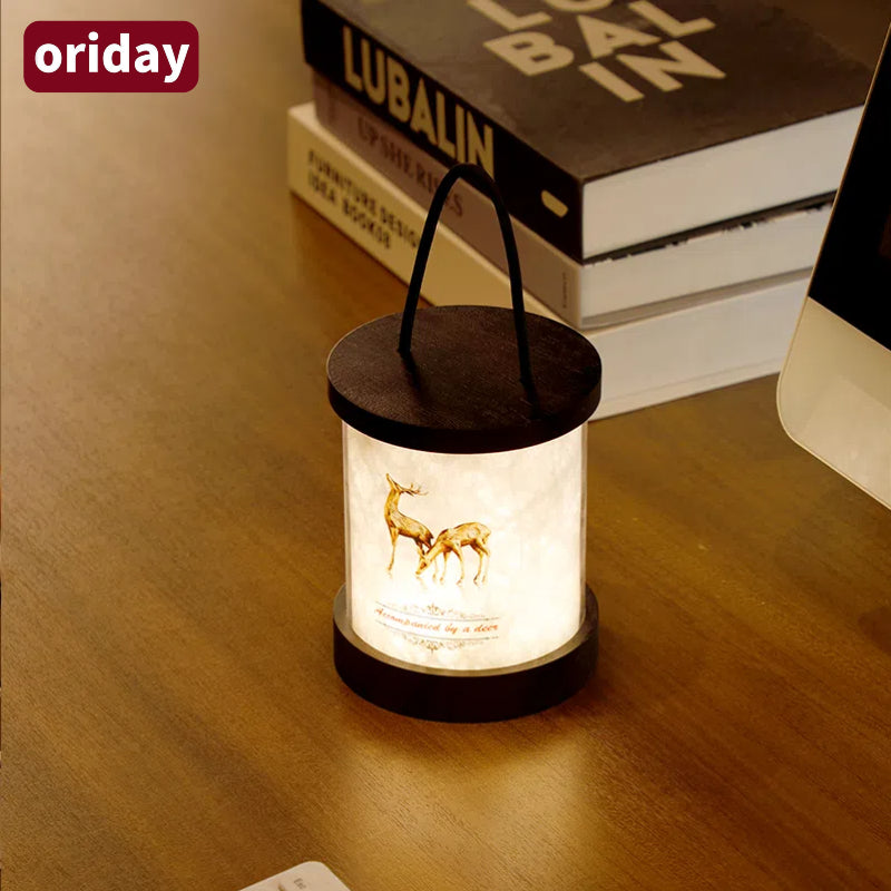 Oriday 빈티지 휴대용 캠핑 랜턴|야외 텐트 조명 야간등|창의적인 생일 선물 추천
