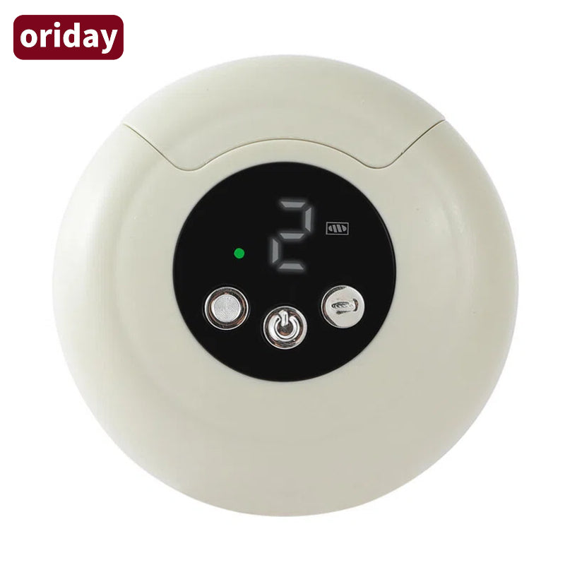 Oriday 고효율 자동 네일 트리머 - 절단 및 연마 통합 디자인, 360° 정밀 연마, 3단 속도 | 조용한 진동 감소 모터, 아기가 자는 동안에도 손톱을 자를 수 있음 | 90일 지속 배터리, Type-C 빠른 충전