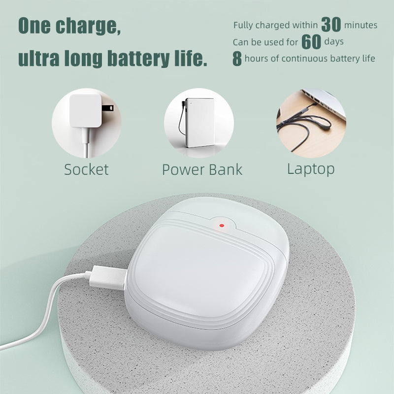 Oriday 全自動電動指甲刀｜磨剪一體・USB充電式修甲器・嬰兒／成人手腳兩用・安全靜音設計