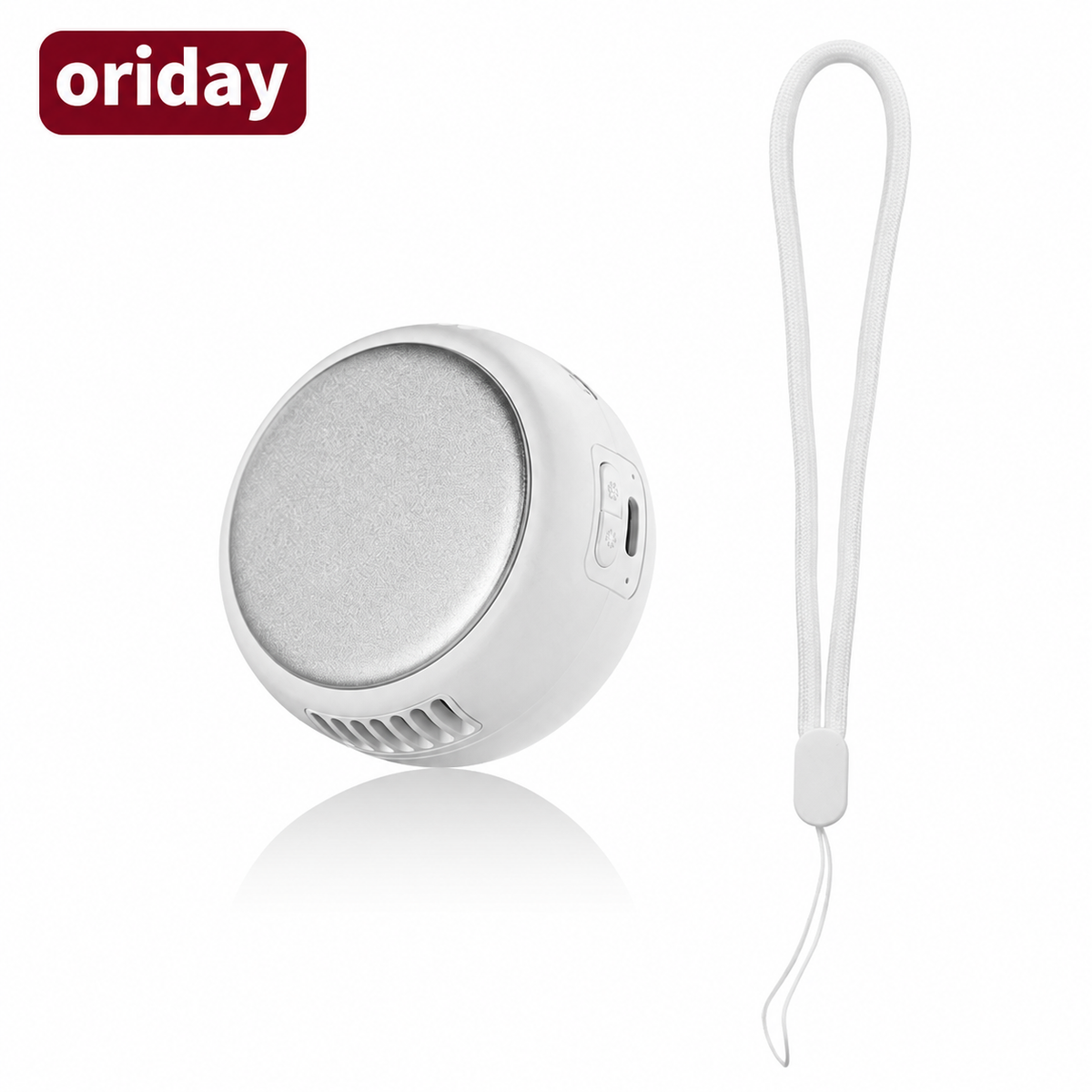 oriday 冷熱敷儀｜冷敷及三檔熱敷・紅綠藍狀態燈・USB-C充電｜白色／粉色
