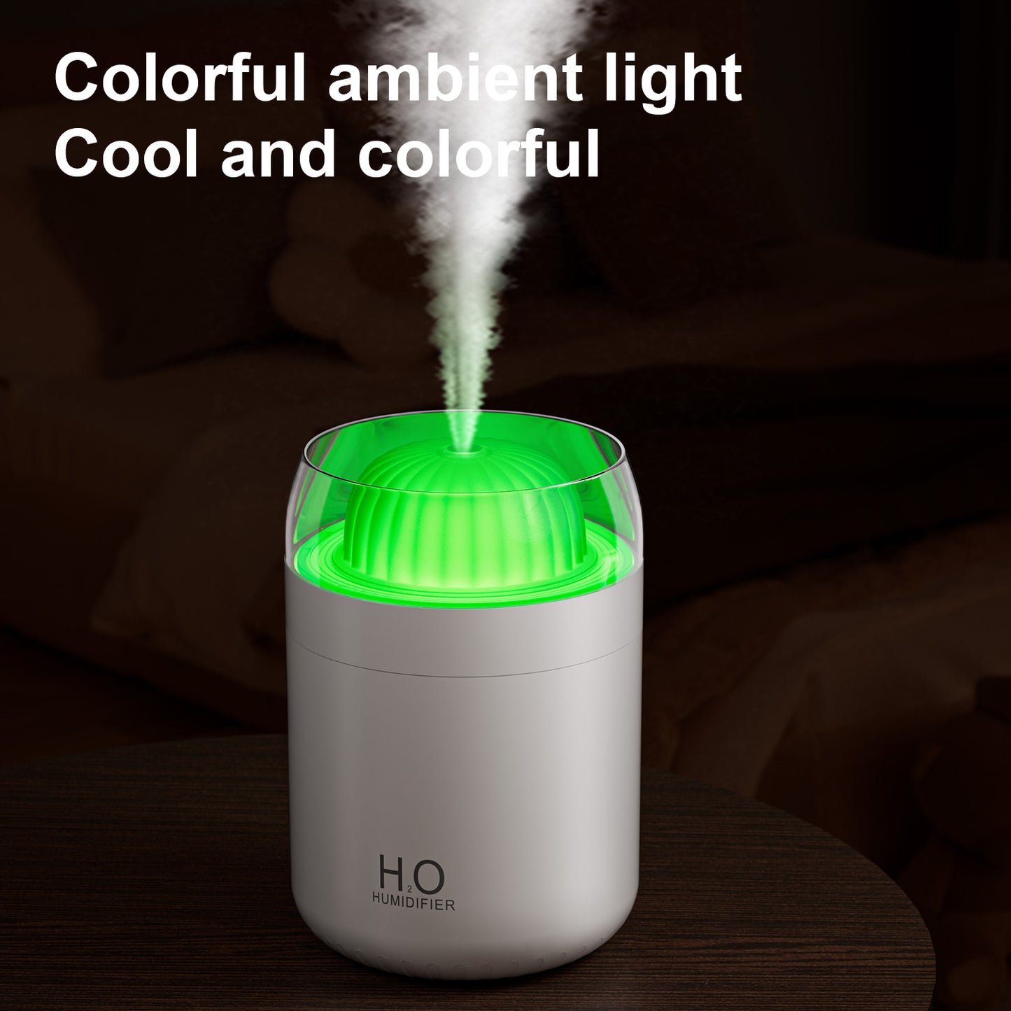 Oriday Cactus USB Humidifier | Silent High-Mist Aroma Diffuser | Ideal for Home and Office
