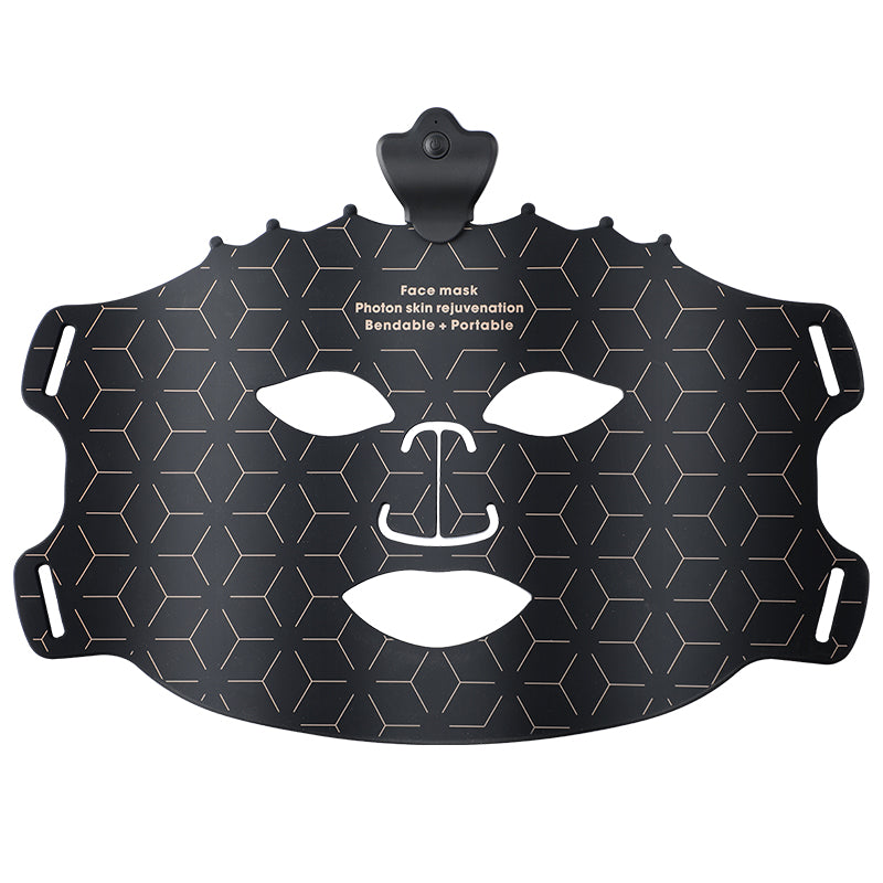 oriday皇冠七彩面膜儀｜7色LED光療嫩膚｜藍光控油·紅光抗老·黃光亮肌｜食品級矽膠貼面·家用護膚神器