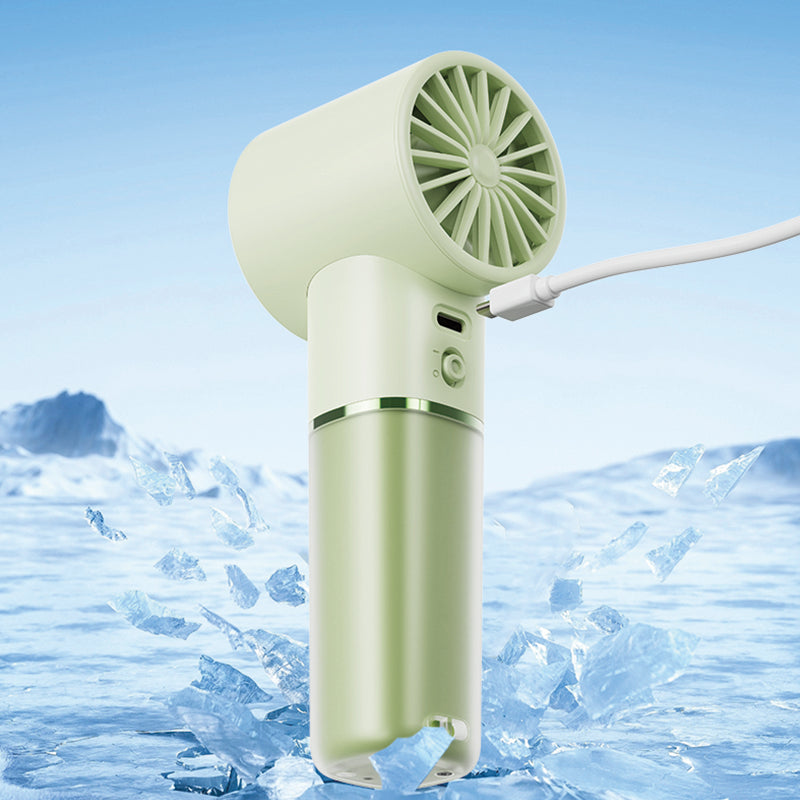 Oriday Portable Handheld Fan, Smart Digital Countdown Display, 100-Level Stepless Speed Control, Magnetic Levitation Ultra-Quiet Design, 4500mAh Long-Lasting Battery, 3-in-1 Use (Handheld / Lanyard Hanging / Desktop)
