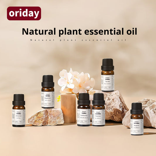 oriday新品家用香薰精油天然植護精油臥室衛生間客廳持久留香淨化空氣10ml