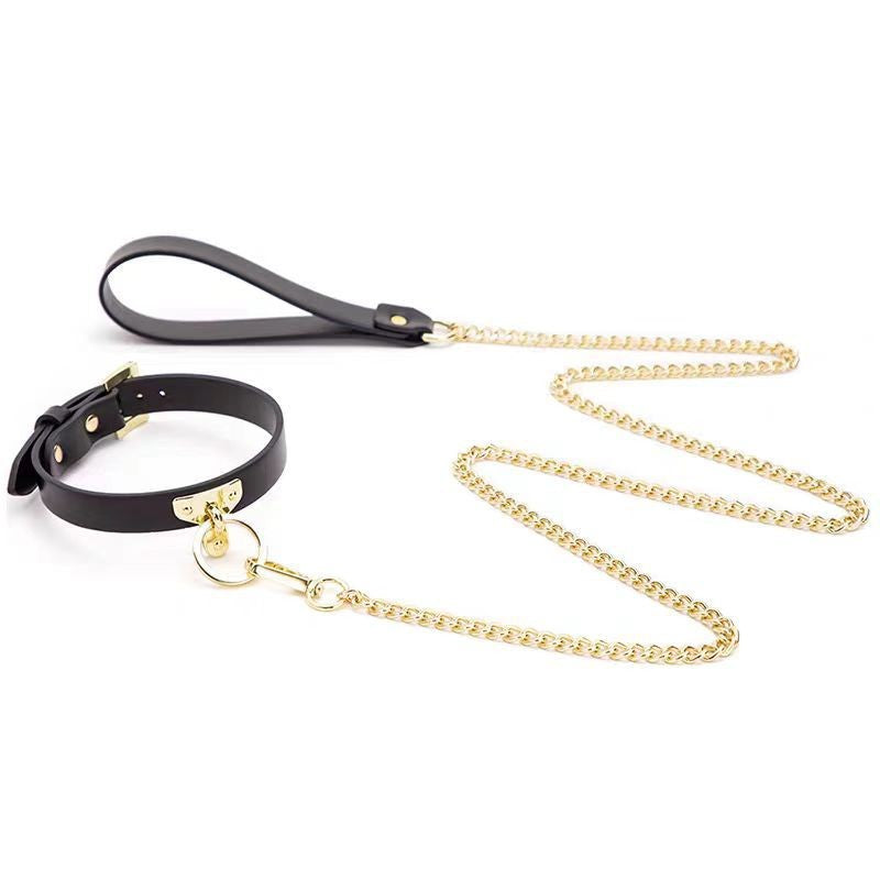 New adult erotic products sm bell leash collar couple flirting interaction prop role-playing sex toy Oriental Goodies