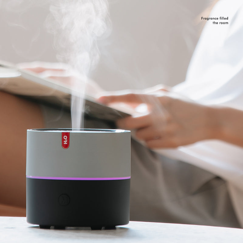 Oriday 超聲波香薰加濕器｜精油霧化擴香機・七彩夜燈・缺水斷電保護・家用臥室香氛機