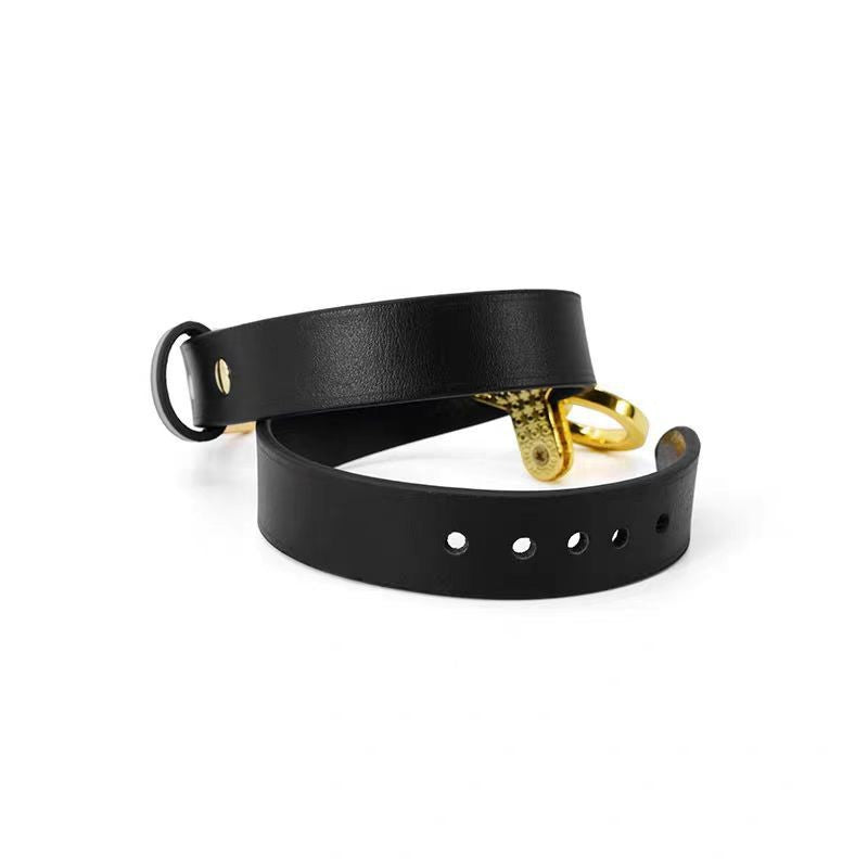 New adult erotic products sm bell leash collar couple flirting interaction prop role-playing sex toy Oriental Goodies