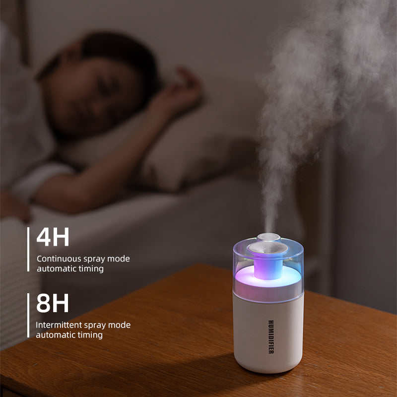 Oriday 七彩氛圍燈加濕器｜大容量納米噴霧｜靜音家用辦公室空氣加濕器