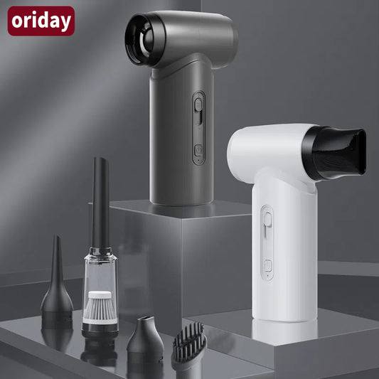 <code>2025 New High-Speed Turbo Power Fan USB Charging Portable Mini Hair Dryer Inflator Vacuum Campfire Aid Home Outdoor Camping</code>  